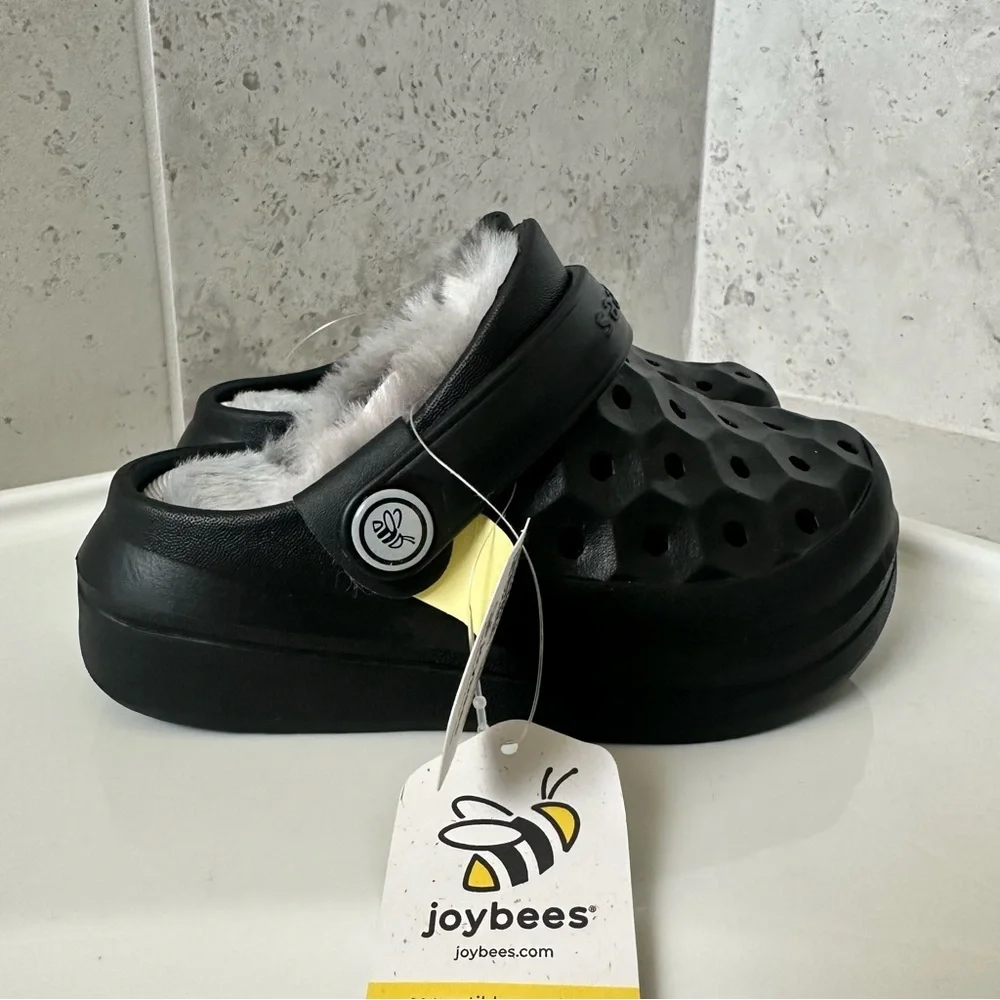 Joybees Varsity Lined Clogs Size 7 Toddler
